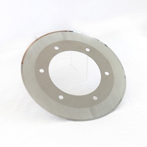 High Hardness Circular Slitter Blades , Carbide Paper Core Cutting Blade YG13X